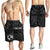 Tonga Personalised Men's Short - Tonga Seal With Polynesian Tattoo Style (Black) - Polynesian Pride