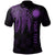 Nauru Custom Polo Polynesian Wings (Purple) Unisex Purple - Polynesian Pride