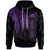 Tokelau Polynesian Custom Hoodie Polynesian Wings (Purple) Unisex Purple - Polynesian Pride