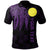 Palau Polynesian Custom Polo Polynesian Wings (Purple) Unisex Purple - Polynesian Pride