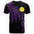 Palau Polynesian Custom T Shirt Polynesian Wings (Purple) Unisex Purple - Polynesian Pride