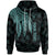 Niue Custom Hoodie Polynesian Wings (Turquoise) Unisex Turquoise - Polynesian Pride