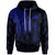 Tokelau Polynesian Custom Hoodie Polynesian Wings (Blue) Unisex Blue - Polynesian Pride