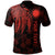 Nauru Custom Polo Polynesian Wings Red Unisex Red - Polynesian Pride