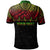 Samoa Polo Shirt Custom Heart Beat Polynesian - Polynesian Pride