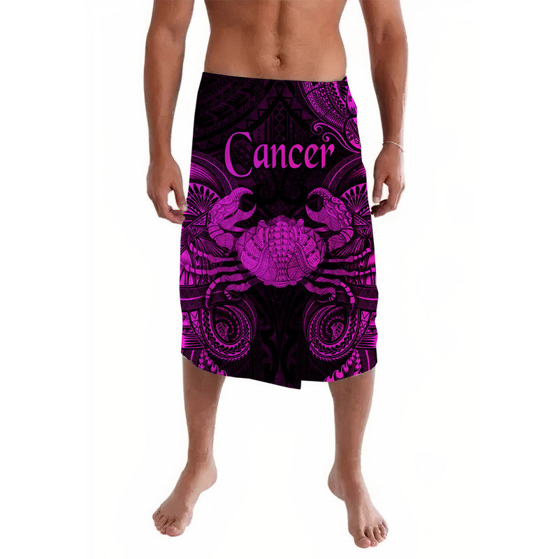 Cancer Zodiac Polynesian Lavalava Unique Style Pink LT8 Pink - Polynesian Pride