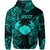 Cancer Zodiac Polynesian Zip Hoodie Unique Style Turquoise LT8 - Polynesian Pride