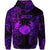 Cancer Zodiac Polynesian Zip Hoodie Unique Style Purple LT8 - Polynesian Pride