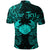 Custom Cancer Zodiac Polynesian Polo Shirt Unique Style Turquoise LT8 - Polynesian Pride