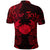 Custom Cancer Zodiac Polynesian Polo Shirt Unique Style Red LT8 - Polynesian Pride