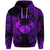 Custom Cancer Zodiac Polynesian Zip Hoodie Unique Style Purple LT8 - Polynesian Pride