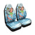 Nauru Car Seat Cover - Polynesian Girls With Shark - Polynesian Pride