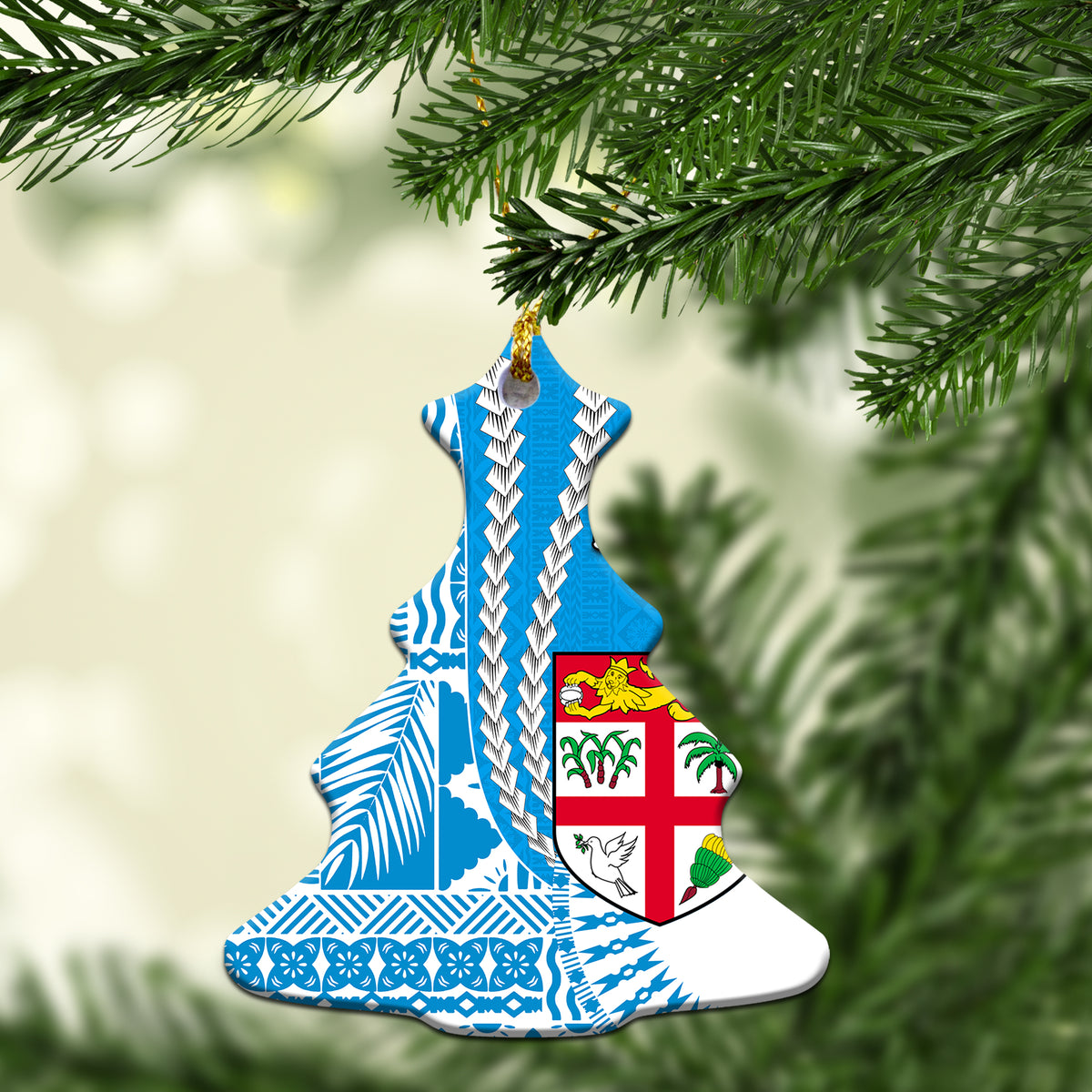 Fiji Christmas Ornament No.2 - LT6 - Polynesian Pride