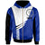 Chuuk Zip Hoodie Athletes Style Unisex Blue - Polynesian Pride