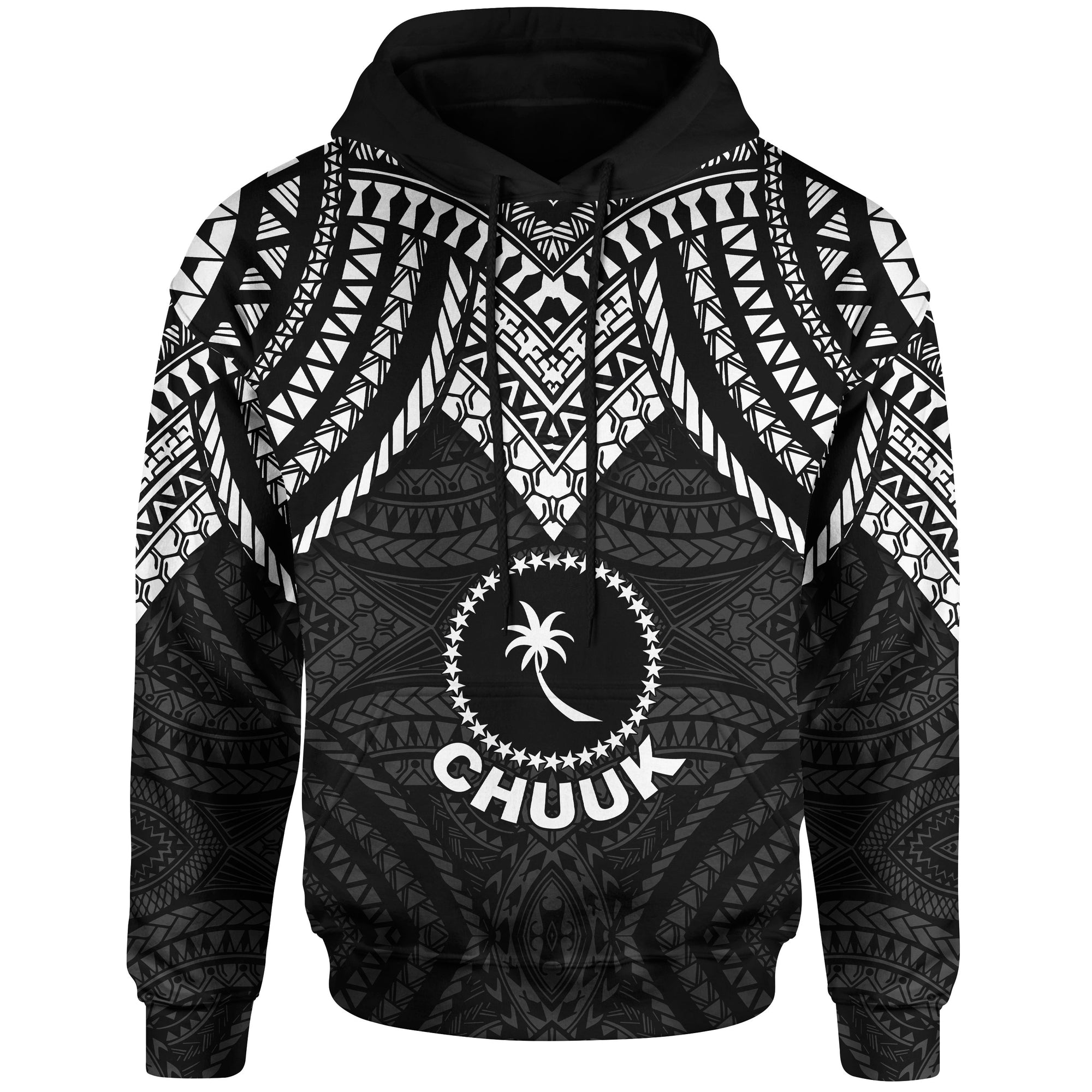 Chuuk Hoodie Micronesian Pattern Armor Style Unisex - Polynesian Pride