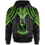 Chuuk Hoodie Polynesian Armor Style Green Unisex Green - Polynesian Pride