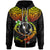 Chuuk Zip up Hoodie Lizard Good Chest Unisex Reggae - Polynesian Pride