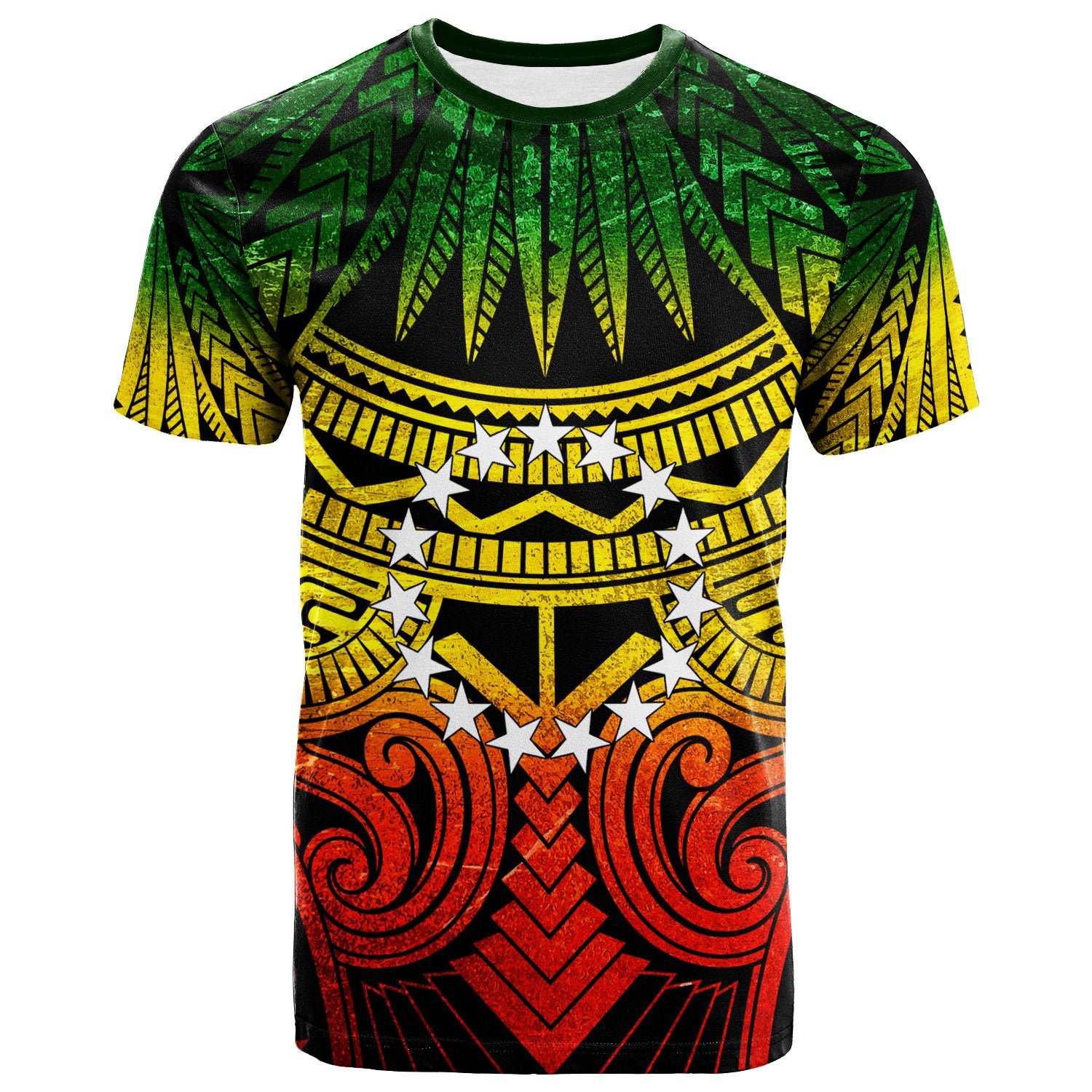 Cook Islands T Shirt Reggae Classic Vignette Style Unisex Art - Polynesian Pride
