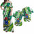 Cook Islands Matching Dress and Hawaiian Shirt White LT9 White - Polynesian Pride