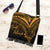 Cook Islands Boho Handbag - Gold Color Cross Style One Size Boho Handbag Black - Polynesian Pride