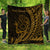 Cook Islands Premium Quilt - Wings Style Black - Polynesian Pride