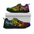 Cook Islands Custom Personalised Sneakers - Rainbow Polynesian Pattern - Polynesian Pride