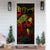 Cook Islands Door Cover Turtle Hibiscus Reggae - Polynesian Pride