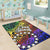 Cook Islands Area Rug - Rainbow Polynesian Pattern - Polynesian Pride