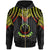 Cook islands Custom Zip up Hoodie Polynesian Armor Style Reagge Unisex Reagge - Polynesian Pride