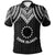 Cook islands Polo Shirt Polynesian Armor Style Black Unisex Black - Polynesian Pride