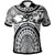 Custom Polynesian Hawaii Polo Hawaii Coat Of Arm and Maui Tattoo, Polynesian Patterns Unisex White - Polynesian Pride