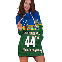 (Custom Personalised) Solomon Islands National Day Hoodie Dress Independence Day Tapa Pattern LT13 - Polynesian Pride