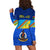 (Custom Personalised) Torba Vanuatu Province Hoodie Dress Mix Australia Flag LT13 - Polynesian Pride