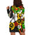 (Custom Personalised) Vanuatu Hoodie Dress Polynesia Tie Dye Hibiscus Flowers LT13 - Polynesian Pride