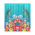 Three Turtle And Hibiscus Window Curtain( Two Piece) Blue One Size 50"x108"(Two Piece) Blue - Polynesian Pride