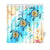 Hawaii Fresh Beach Turtle Plumeria Shower Curtain - AH - Brian Style 177 x 172 (cm) Blue - Polynesian Pride