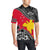 Papua New Guinea Polo Shirt Fall In The Wave K7 - Polynesian Pride