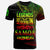 Samoa T Shirt Legends Are Born In Reggae Color Unisex Black - Polynesian Pride