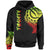 Tahiti Hoodie Tahiti Tatau Reggae Patterns Unisex Black - Polynesian Pride