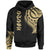 Nauru Hoodie Nauru Tatau Gold Patterns Unisex Black - Polynesian Pride