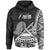 American Samoa Hoodie Tula Polynesian Patterns Unisex Black - Polynesian Pride