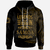 Samoa Hoodie Legends Are Born In Gold Color Unisex Gold - Polynesian Pride