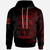 Tokelau Hoodie Legends Are Born In Red Color Unisex Red - Polynesian Pride