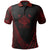 Fiji Polo Shirt Red Polynesian Patterns Sport Style Unisex Black - Polynesian Pride