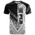 Fiji T Shirt Symmetry Style Unisex Black - Polynesian Pride