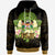 Fiji Hoodie Polynesian Gold Patterns Collection Unisex Black - Polynesian Pride