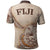 Fiji Polo Shirt Hibiscus Flowers Vintage Style - Polynesian Pride