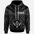 Kosrae Hoodie Kosrae Flag In Polynesian Tattoo Style (Black) Unisex Black - Polynesian Pride