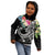 FSM Polynesian Hoodie Summer Plumeria (Black) - Polynesian Pride