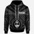 Guam Hoodie Guam Seal With Polynesian Tattoo Style (Black) Unisex Black - Polynesian Pride